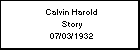 Calvin Harold Story
