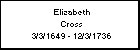 Elizabeth Cross