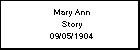 Mary Ann Story