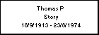 Thomas P Story